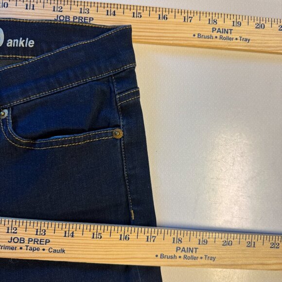J.Crew Toothpick Jeans Size 29 Ankle Dark Wash - Picture 8 of 11